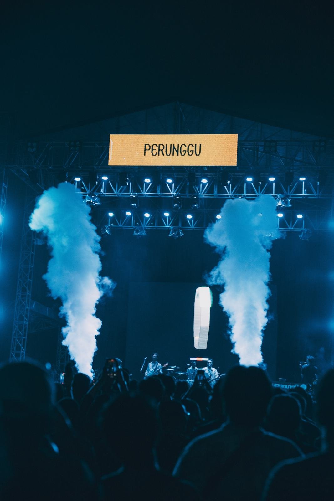 Semburan CO2 di panggung