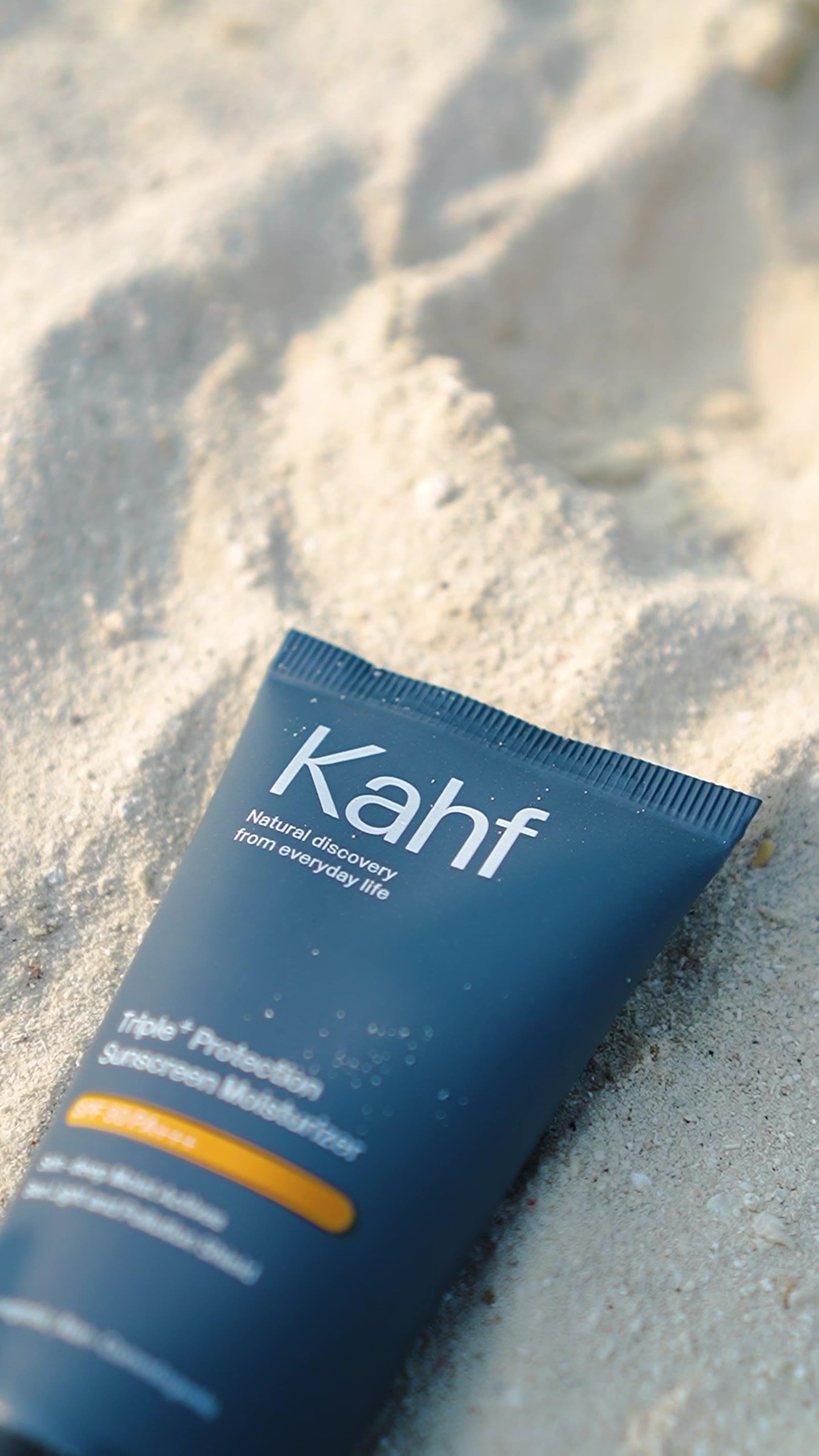 Produk Kahf di pasir